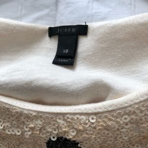 J Crew sequined top
